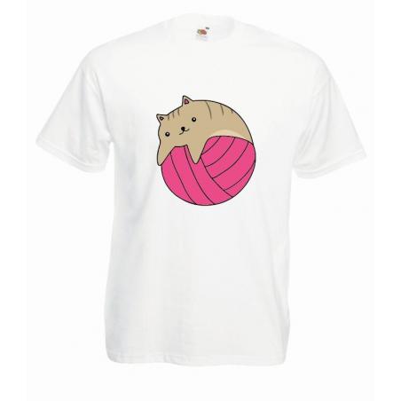 T-shirt oversize DTG CAT BALL