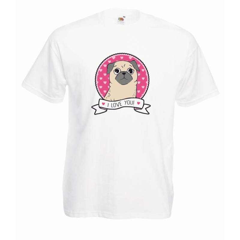 T-shirt oversize DTG LOVE YOU