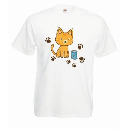 T-shirt oversize DTG CAT ART