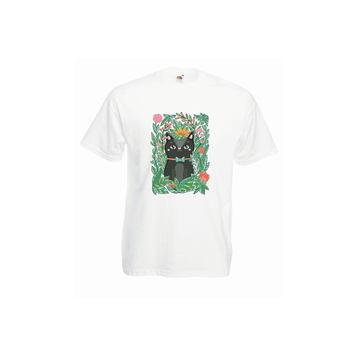 T-shirt oversize DTG BLACK CAT