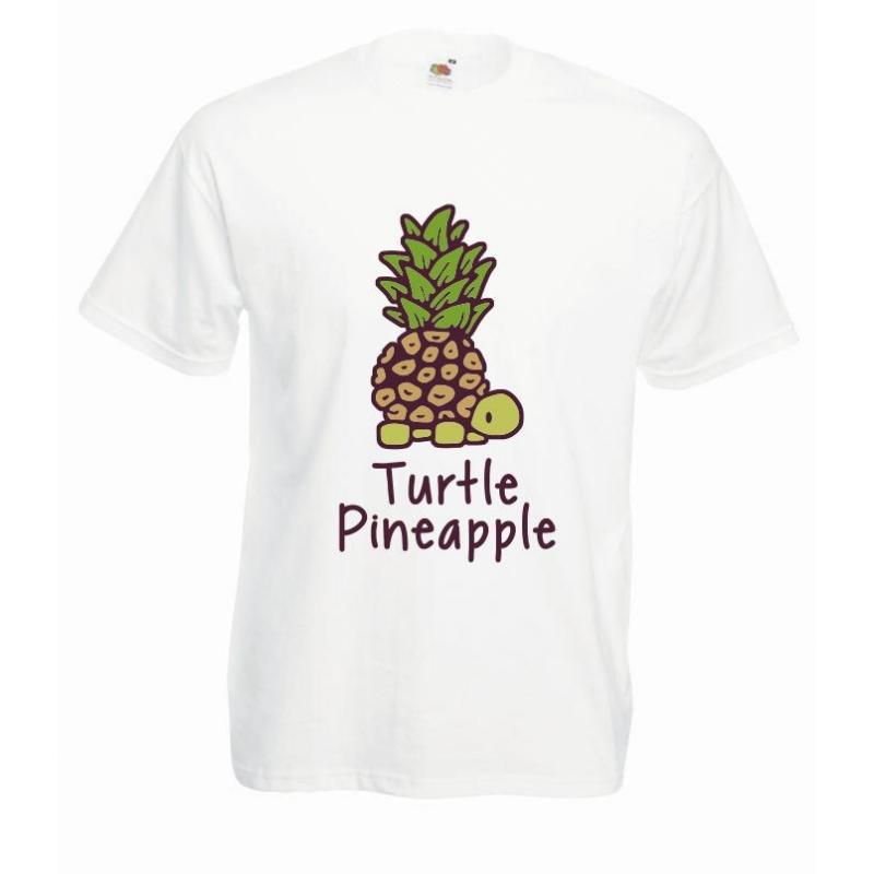 T-shirt oversize DTG TURTLE PINEAPPLE