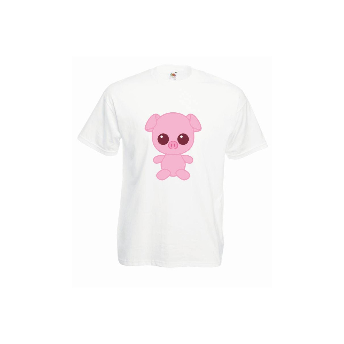 T-shirt oversize DTG PINK PIG