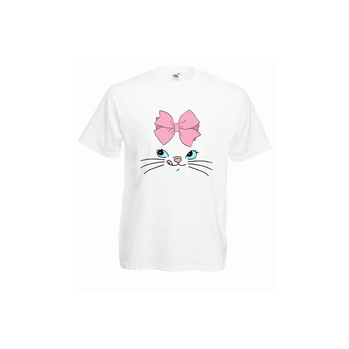 T-shirt oversize DTG BOW CAT