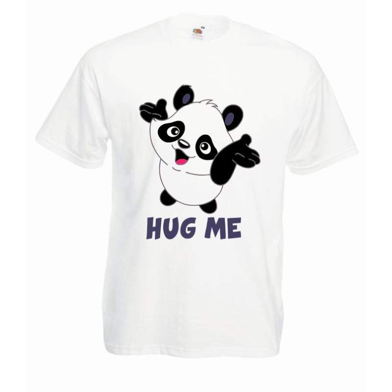 T-shirt oversize DTG HUG ME