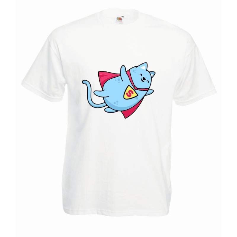 T-shirt oversize DTG SUPER CAT
