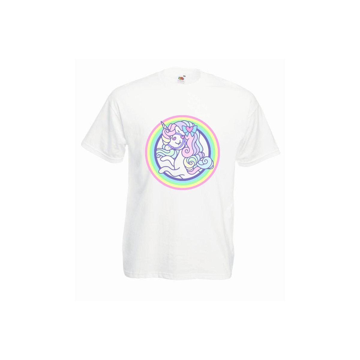 T-shirt oversize DTG RAINBOW UNICORN 2