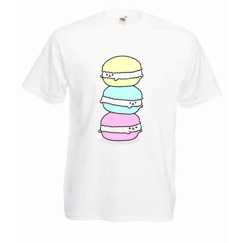 T-shirt oversize DTG MACARONES
