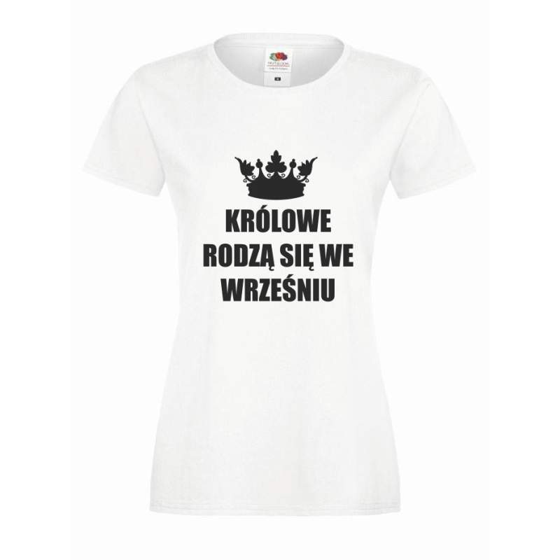 T-shirt lady KRÓLOWE WRZESIEŃ