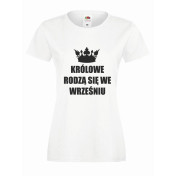 T-shirt lady KRÓLOWE WRZESIEŃ