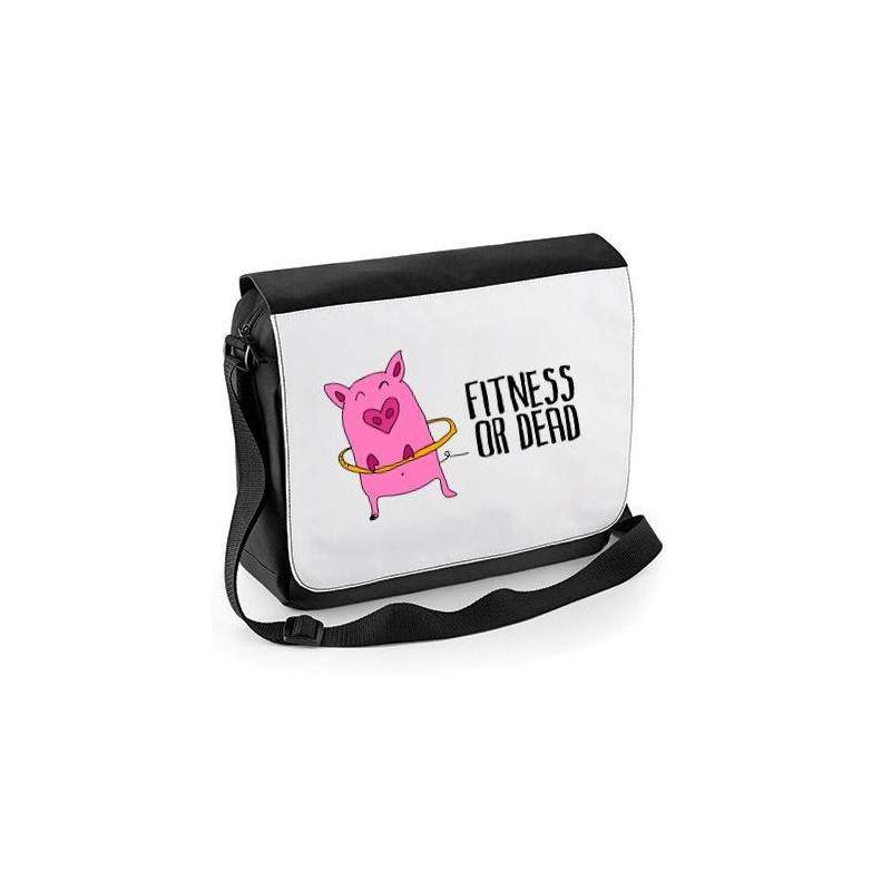 Torba kurierska FITNESS OR DEAD