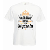 T-shirt oversize DTG KRÓLOWIE STYCZEŃ