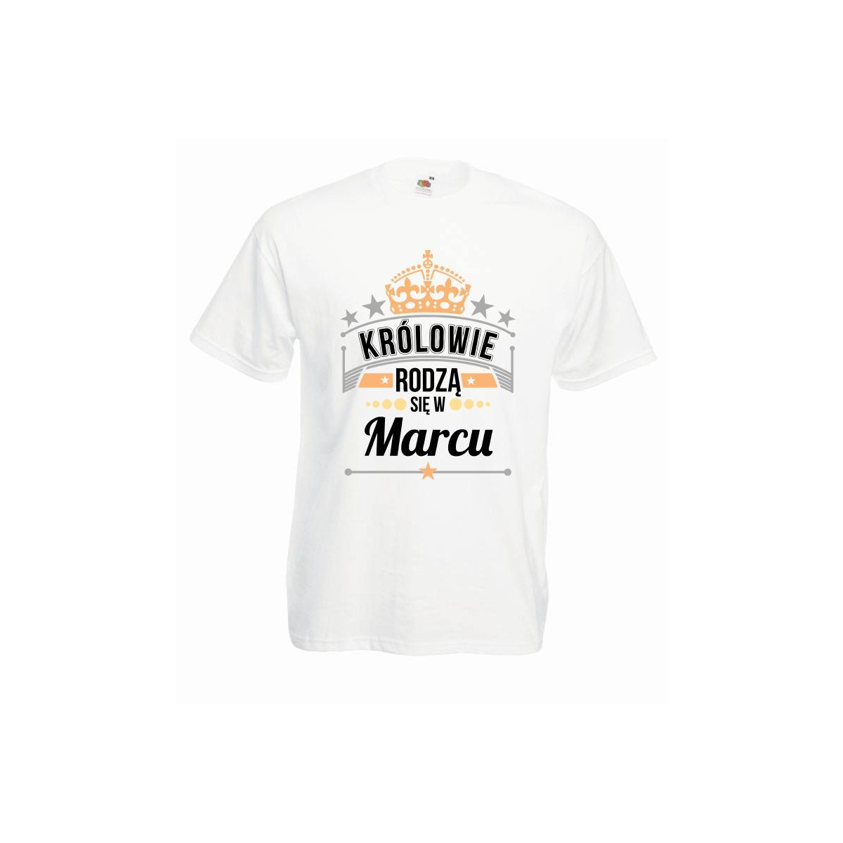 T-shirt oversize DTG KRÓLOWIE MARZEC