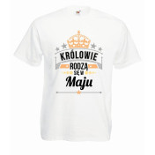 T-shirt oversize DTG KRÓLOWIE MAJ