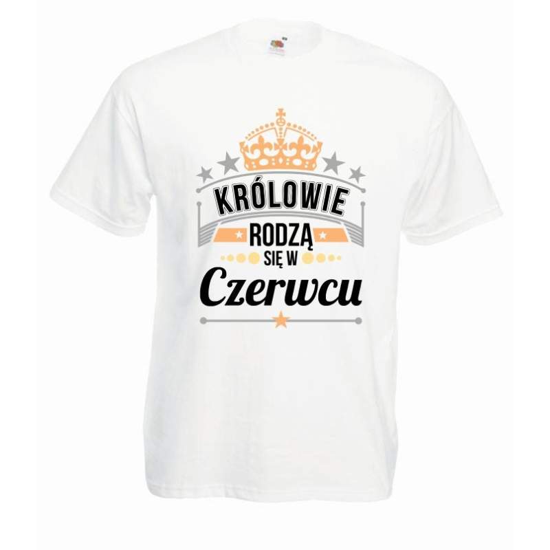 T-shirt oversize DTG KRÓLOWIE CZERWIEC
