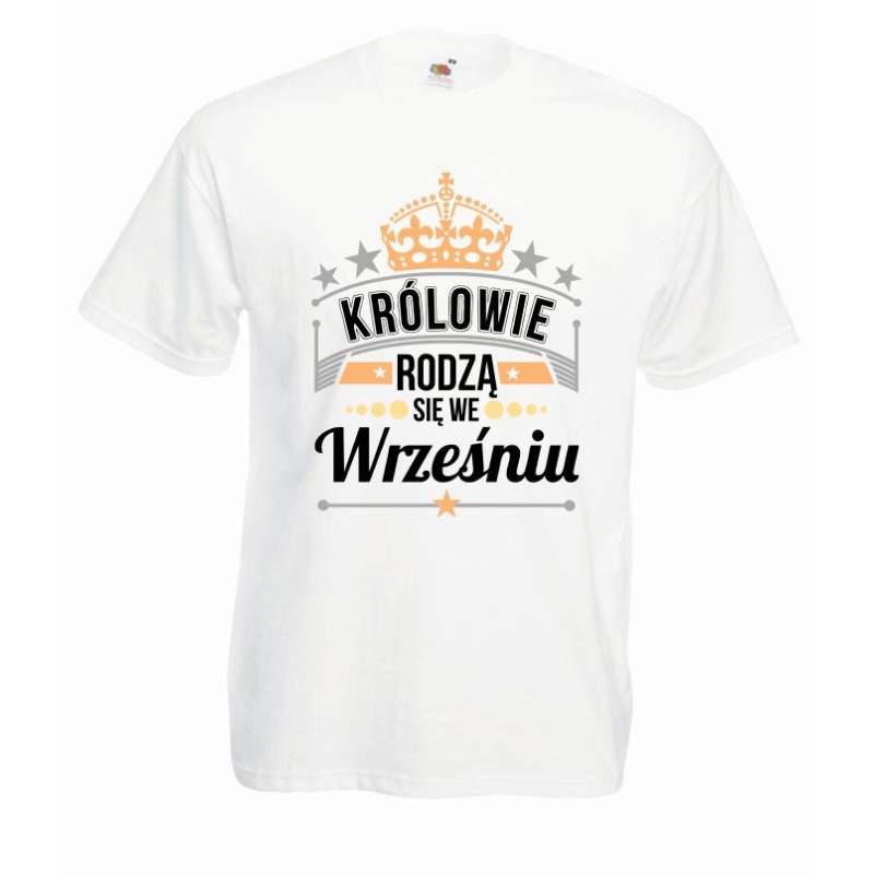 T-shirt oversize DTG KRÓLOWIE WRZESIEŃ