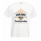 T-shirt oversize DTG KRÓLOWIE PAŹDZIERNIK