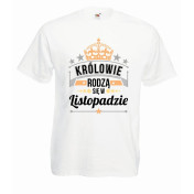 T-shirt oversize DTG KRÓLOWIE LISTOPAD