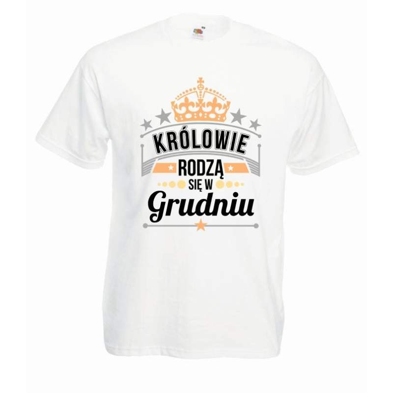 T-shirt oversize DTG KRÓLOWIE GRUDZIEŃ