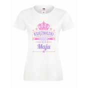 T-shirt lady slim DTG KSIĘŻNICZKI MAJU