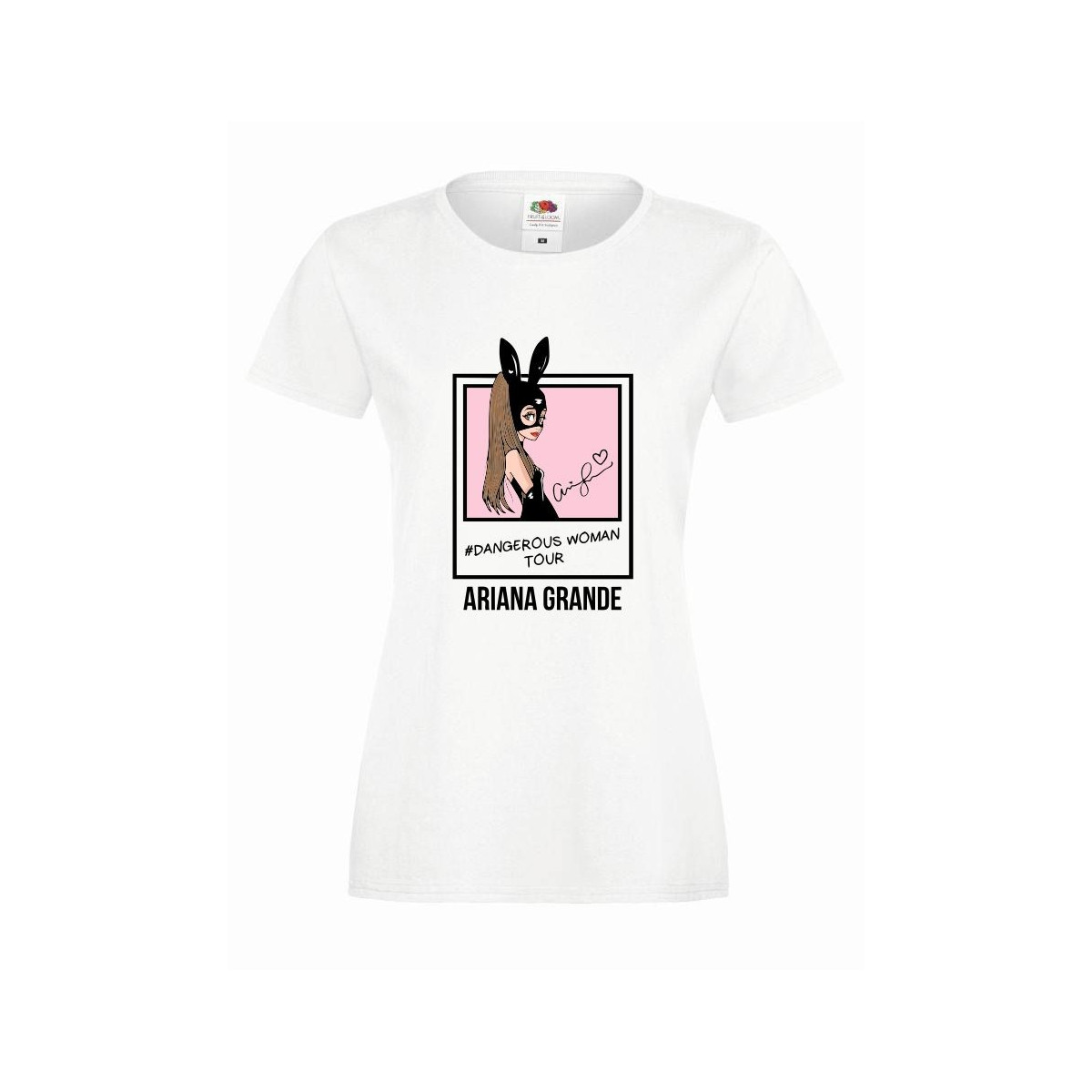 T-shirt lady slim DTG ARIANA TOUR