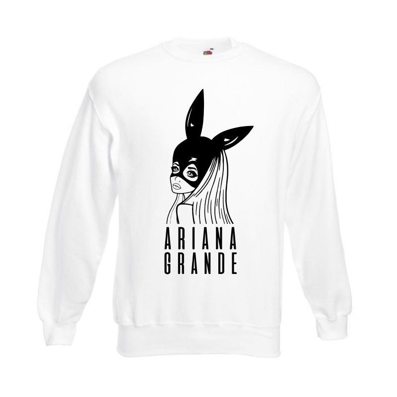 Bye bye bankruptcy Nuclear Bluza Ariana Grande oversize z napisem: dwa kolory - Sklep Brooklyn Butik
