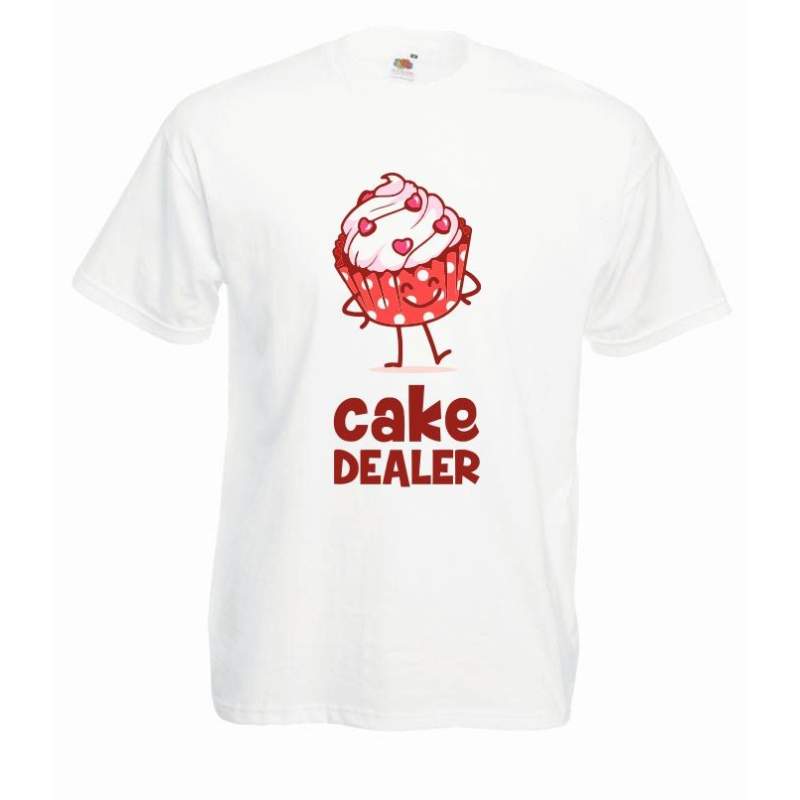 T-shirt oversize DTG CAKE DEALER