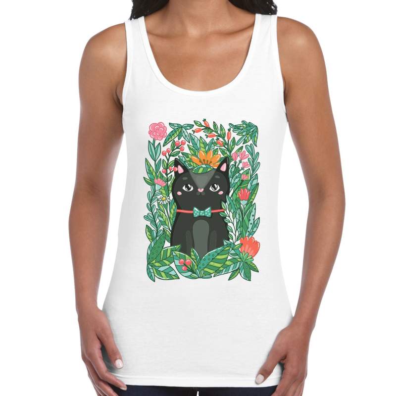 Top tank DTG BLACK CAT