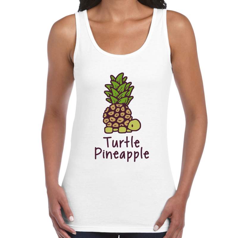 Top tank DTG TURTLE PINEAPPLE