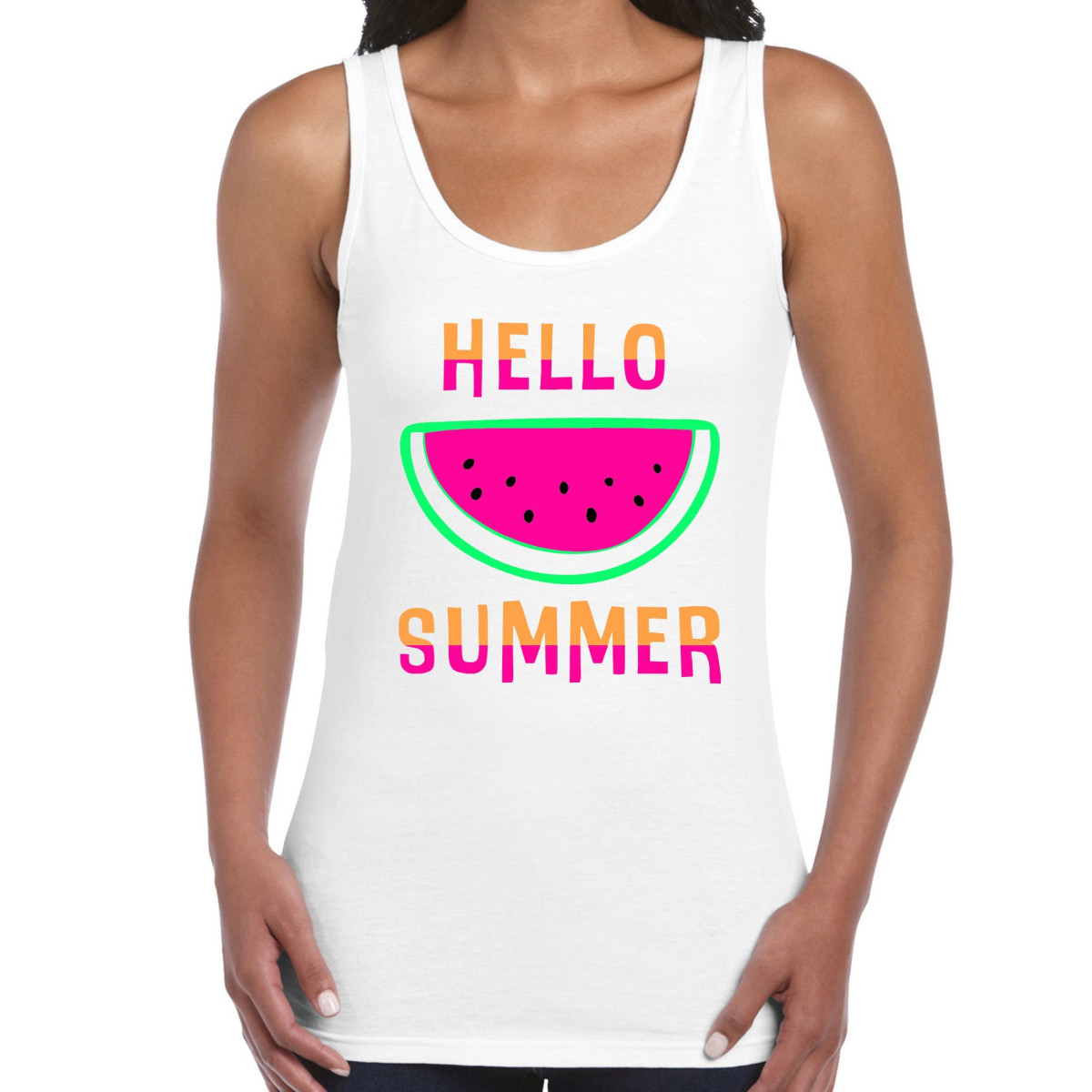 Top tank DTG HELLO SUMMER