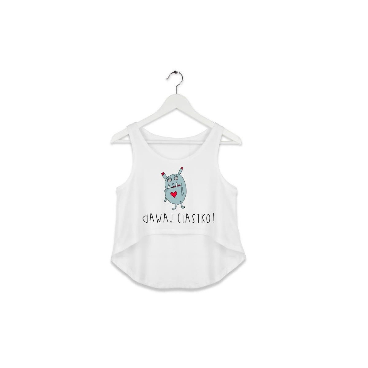 TOP summer druk DAWAJ CIASTKO