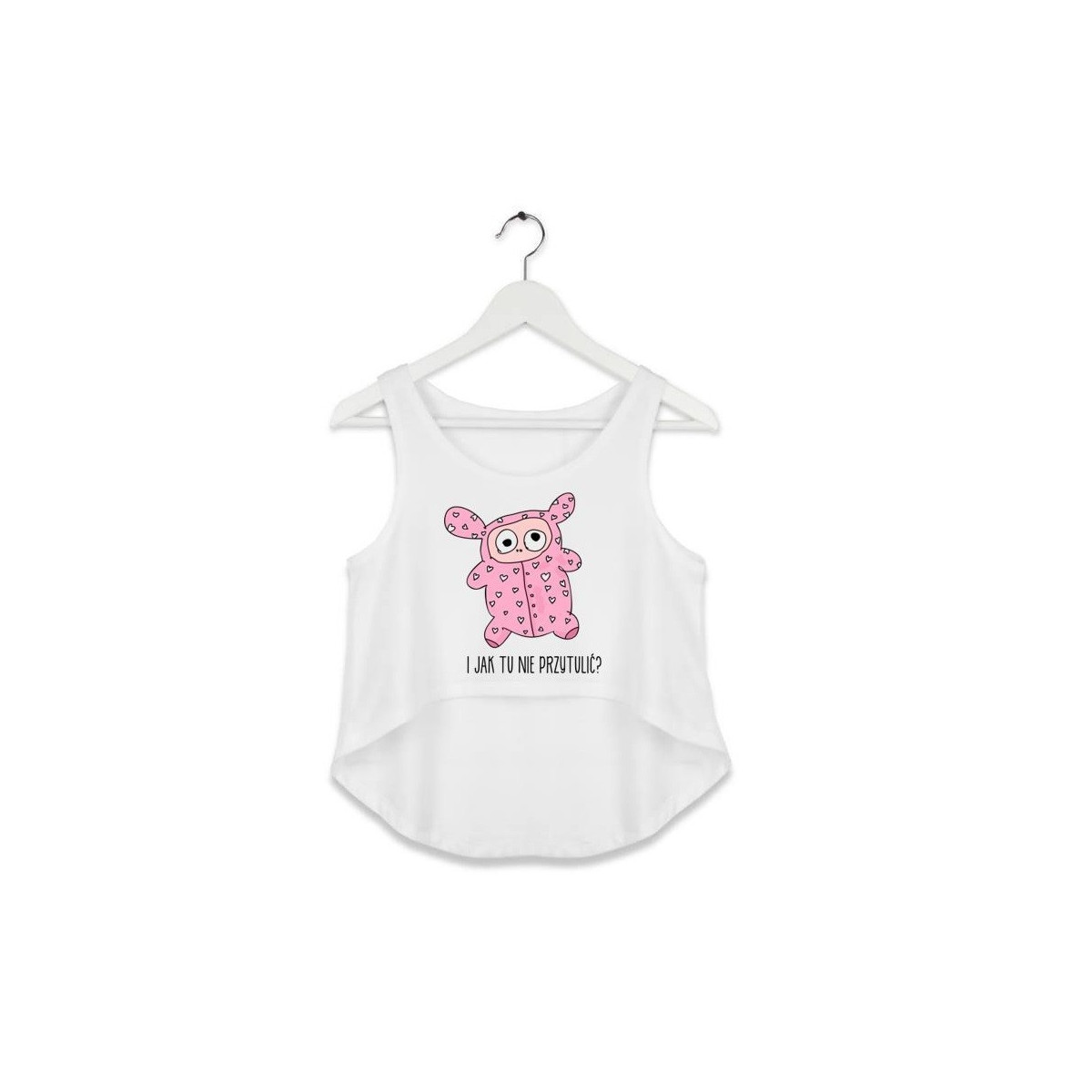 TOP summer druk PRZYTUL MNIE