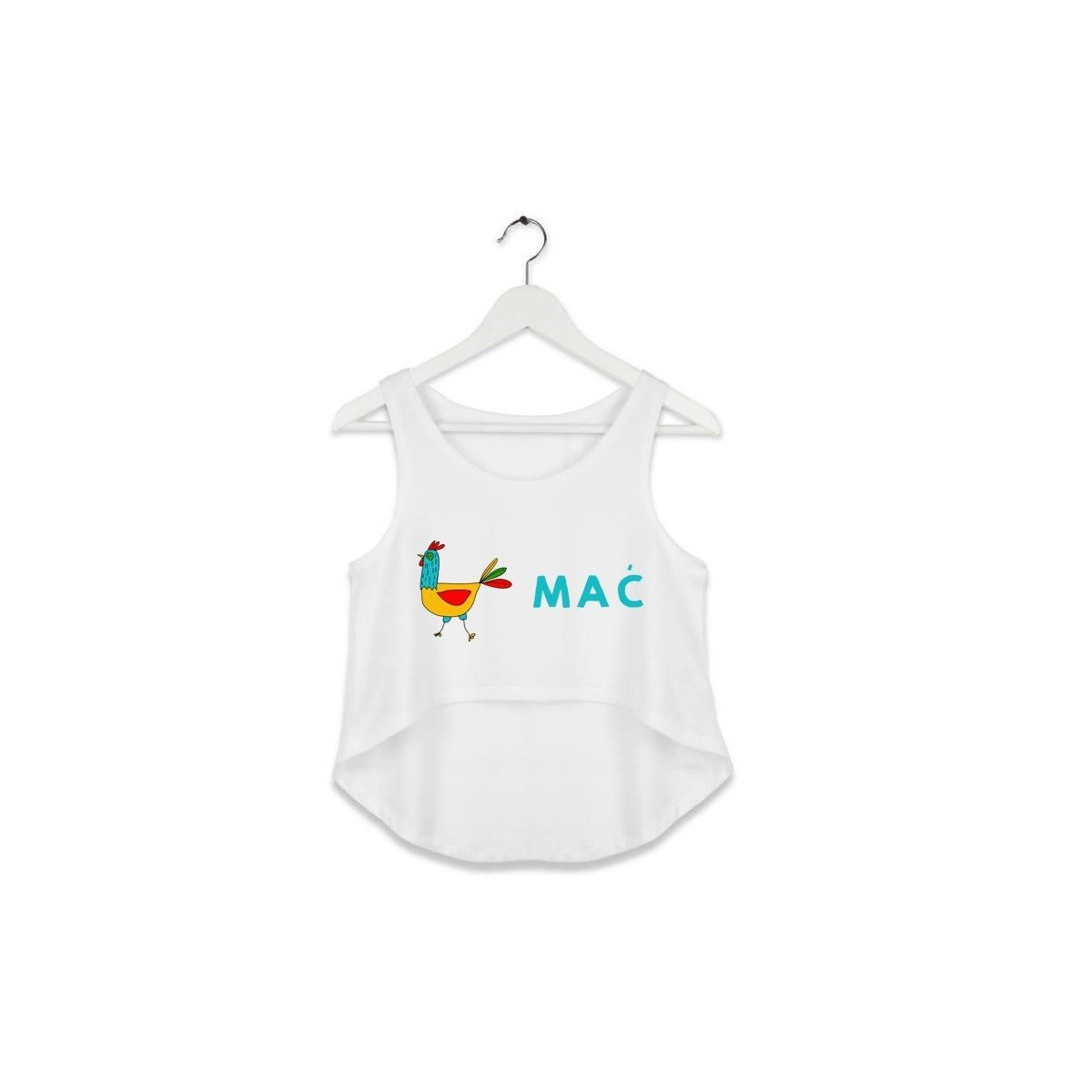 TOP summer druk KURA MAĆ