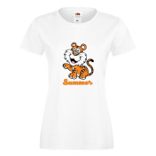 T-shirt lady/oversize DTG TIGER SUMMER