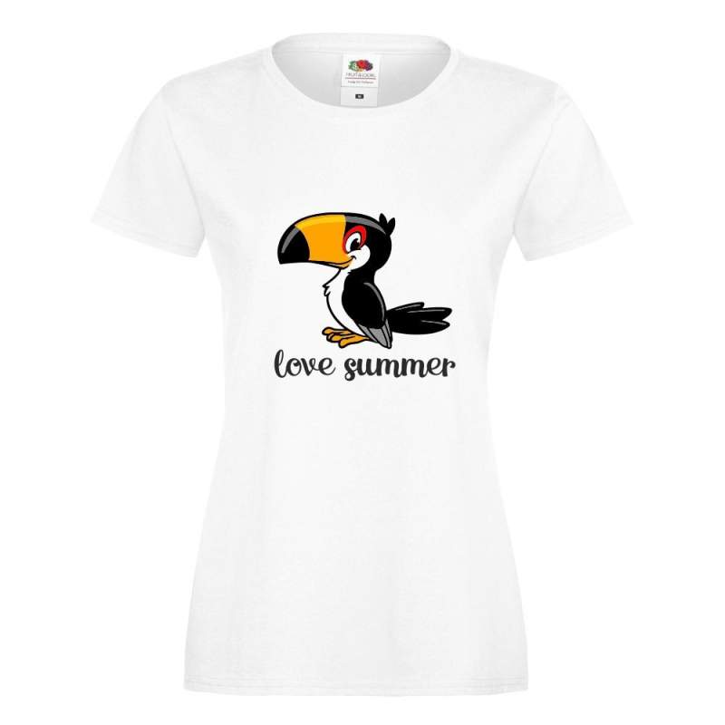 T-shirt lady/oversize DTG LOVE SUMMER
