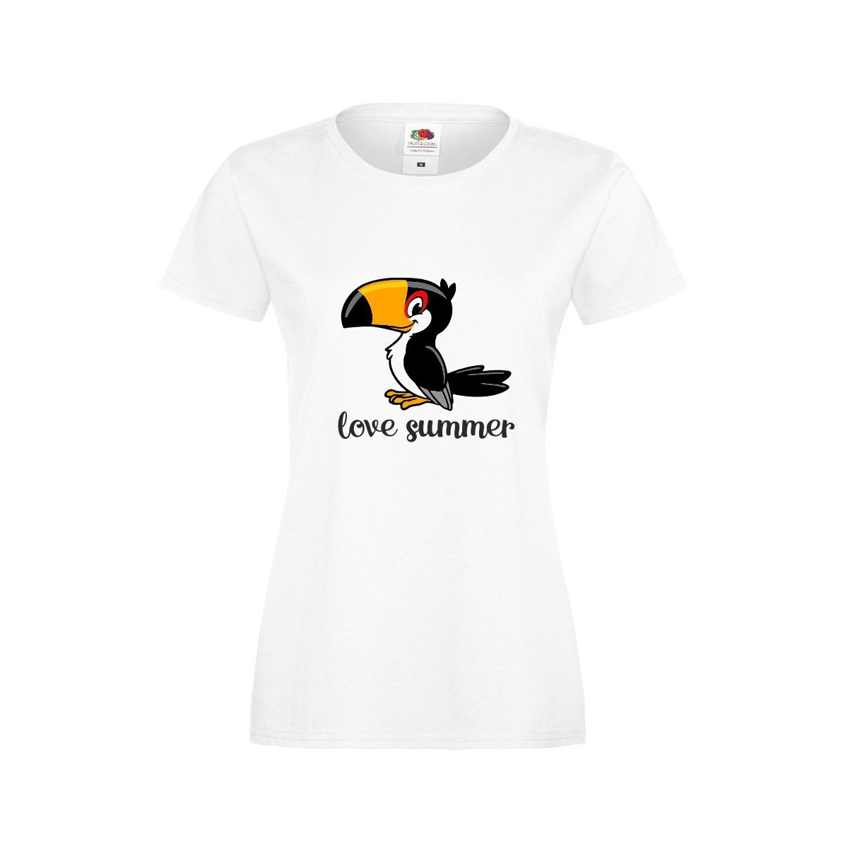 T-shirt lady/oversize DTG LOVE SUMMER