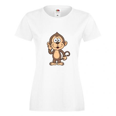 T-shirt lady/oversize DTG MONKEY