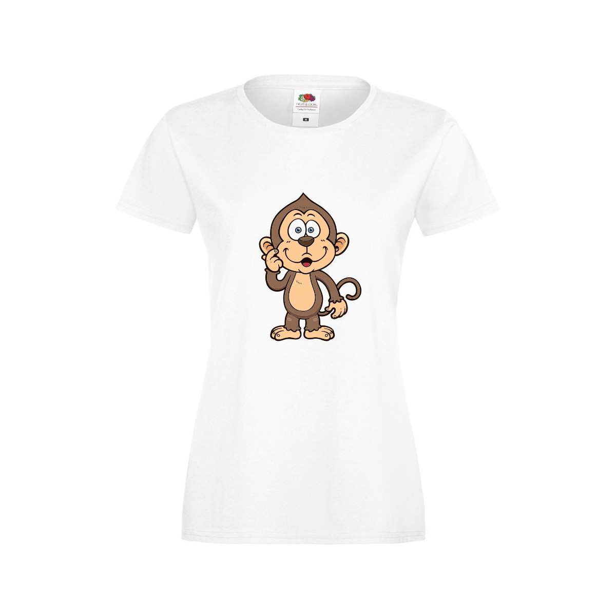 T-shirt lady/oversize DTG MONKEY