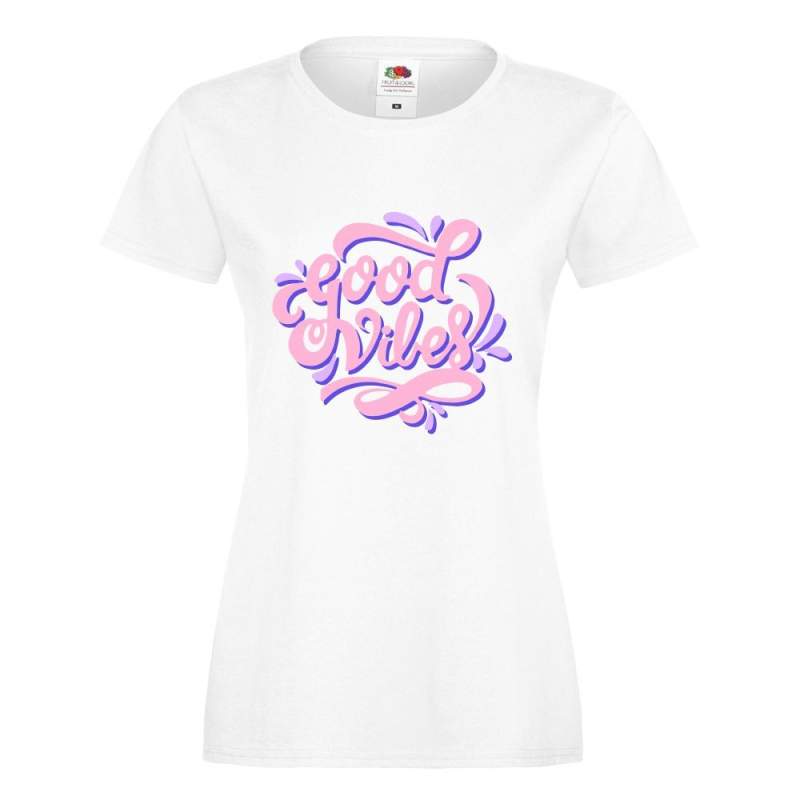 T-shirt lady/oversize DTG GOOD VILES