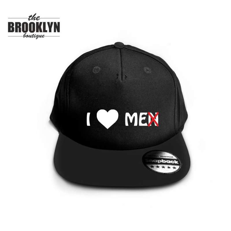 Czapka snapback cap I LOVE ME