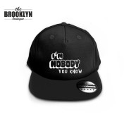 Czapka snapback cap NOBODY
