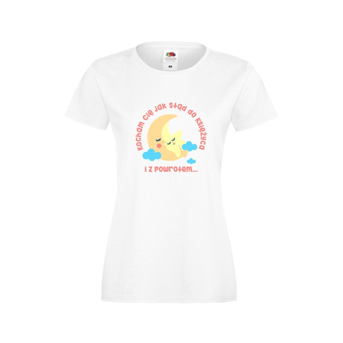 T-shirt lady/oversize DTG JAK STĄD DO KSIĘŻYCA