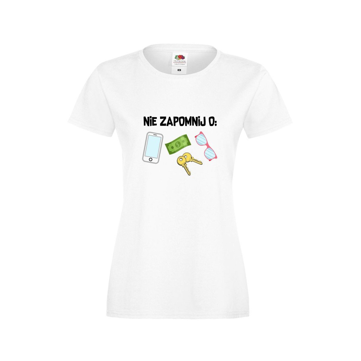 T-shirt lady/oversize DTG NIE ZAPOMNIJ