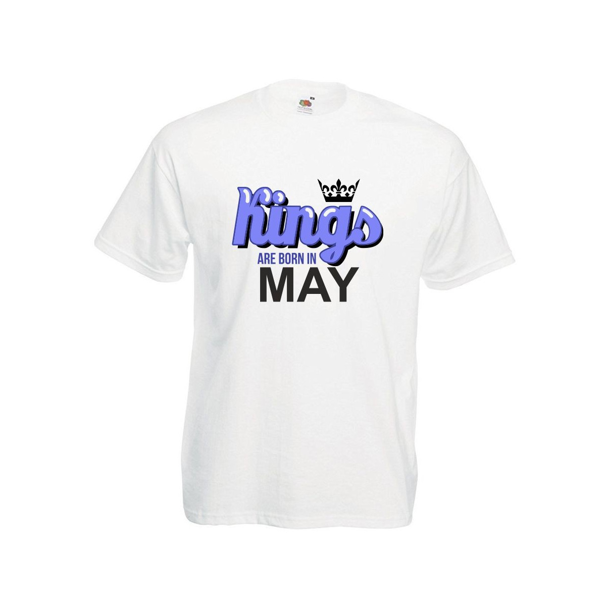 T-shirt oversize DTG KINGS ARE BORN IN MAY