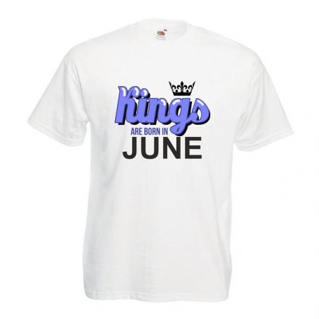 T-shirt oversize DTG KINGS ARE BORN IN JUNE