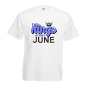T-shirt oversize DTG KINGS ARE BORN IN JUNE