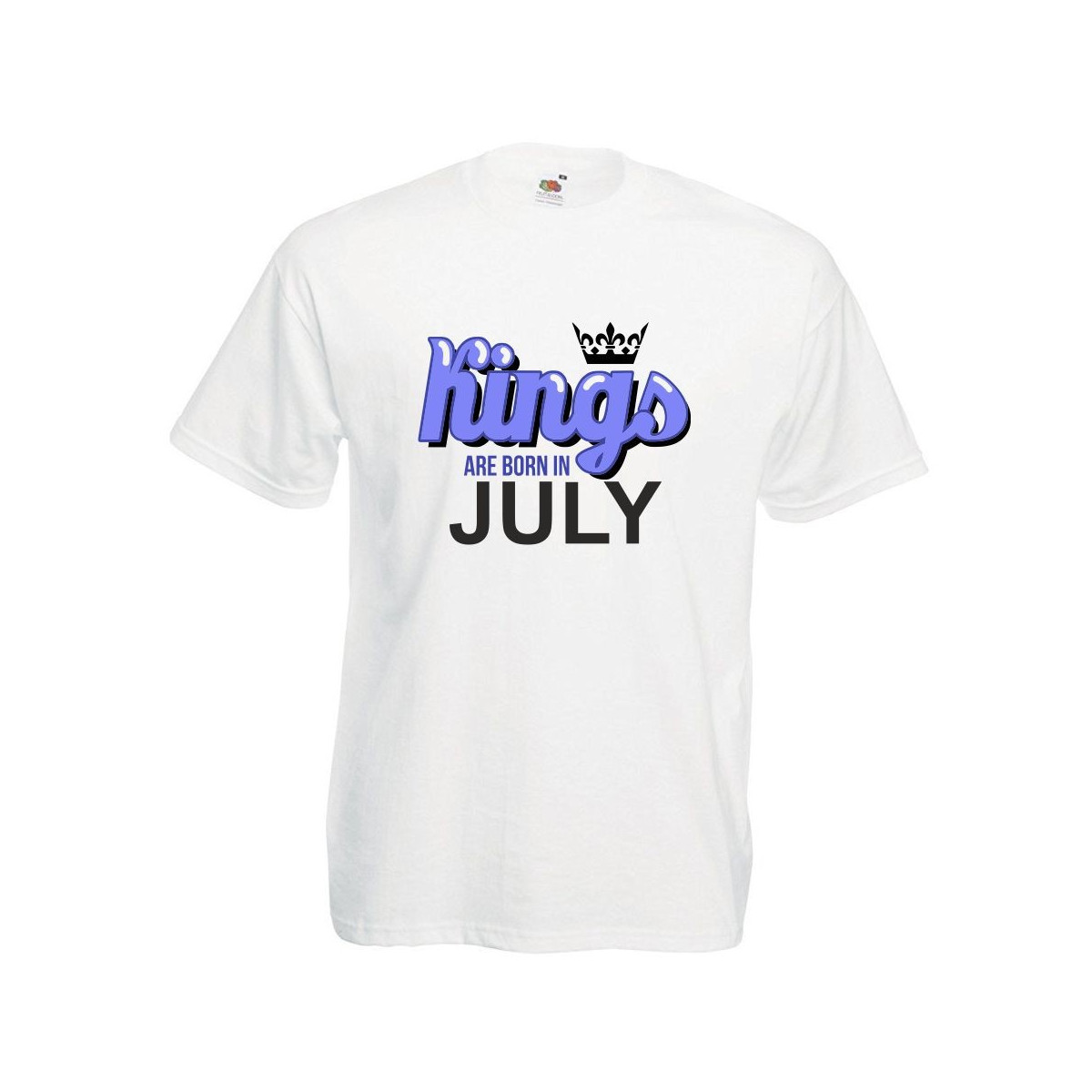 T-shirt oversize DTG KINGS ARE BORN IN JULY