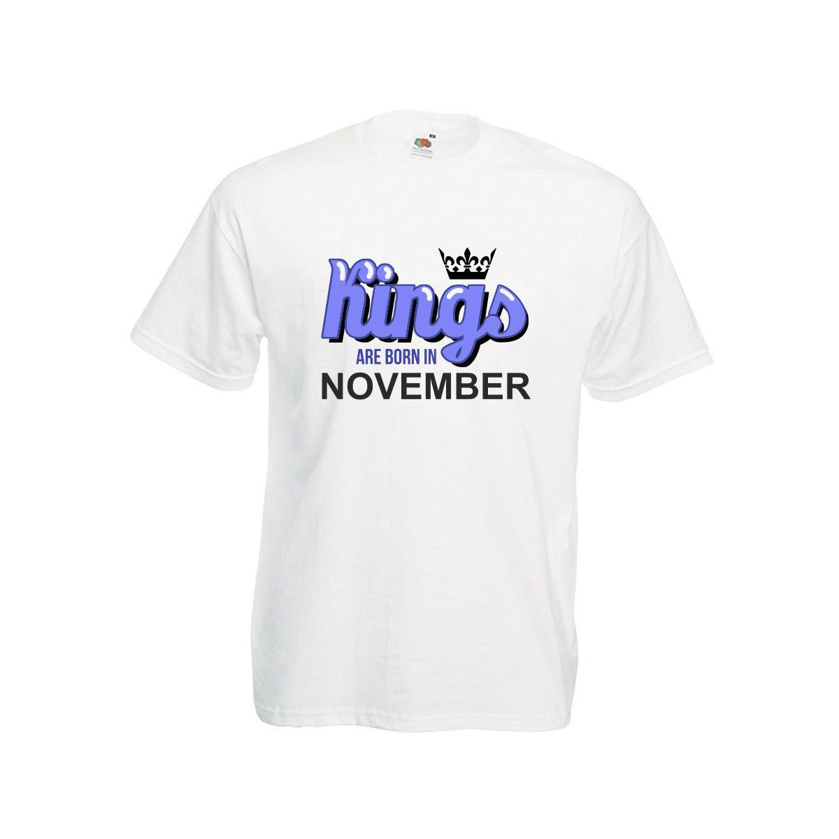 T-shirt oversize DTG KINGS ARE BORN IN NOVEMBER