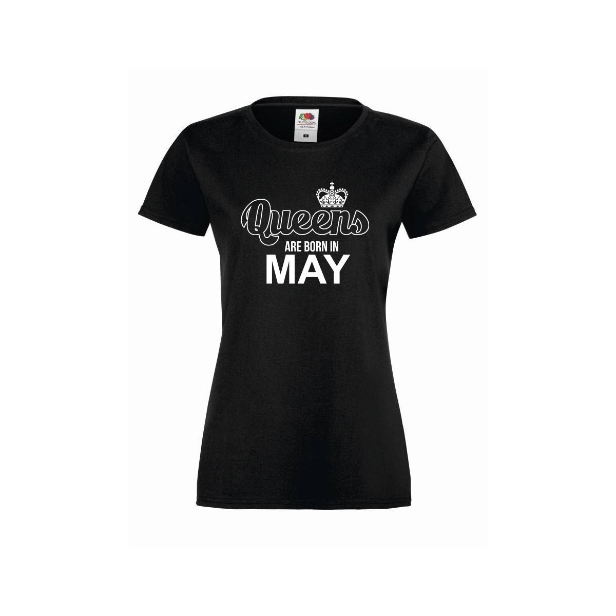 T-shirt lady QUEENS ARE BORN IN MAY