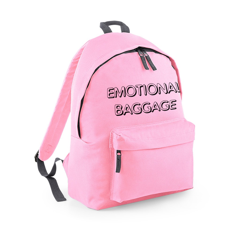 Plecak owal EMOTIONAL BAGGAGE classic pink.