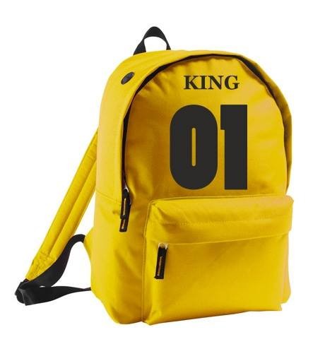 plecak owal 01 KING żółty